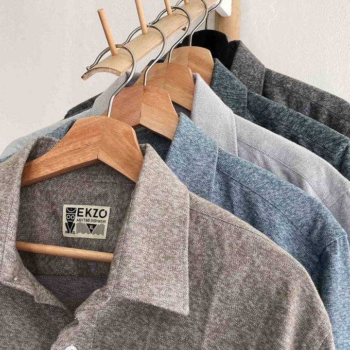 Flannel Shirt Heather - Slate