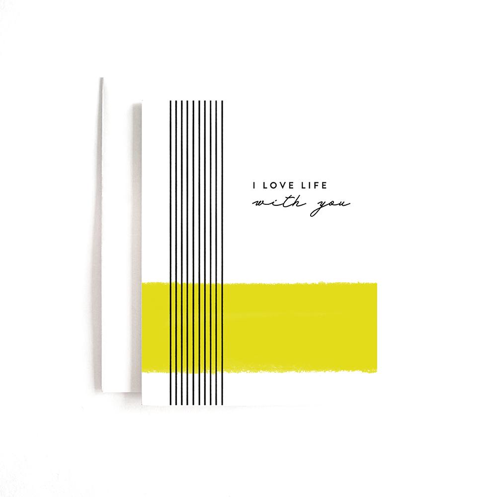 Love Life With You Card