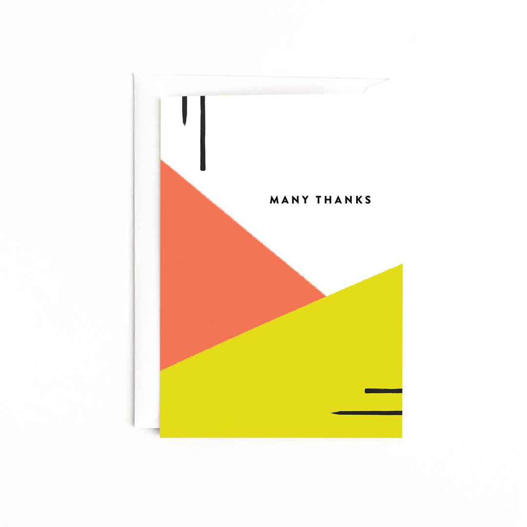 Many Thanks Card