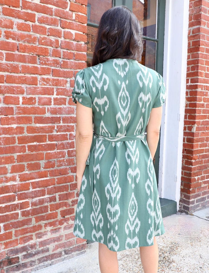 Khadra Organic Cotton Wrap Dress