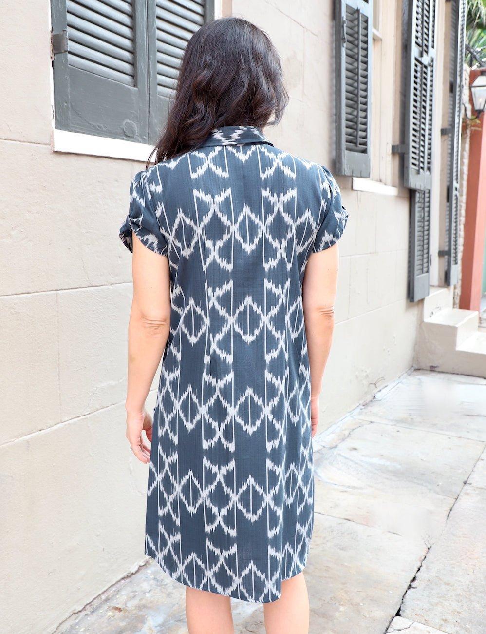 Laila Organic Button Dress