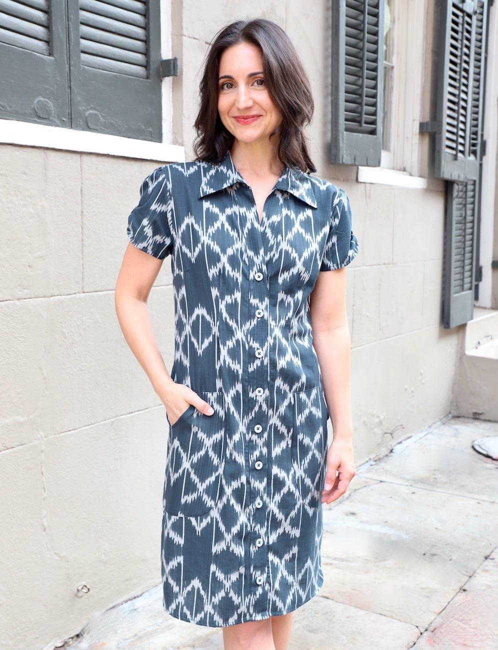 Laila Organic Button Dress