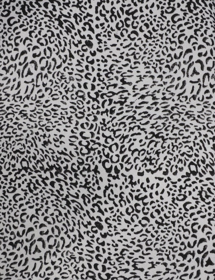 Leopard Print Organic Fleece Sweater