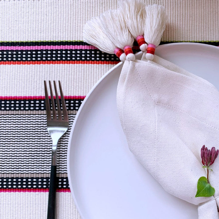 Macheo Multi Striped Placemat