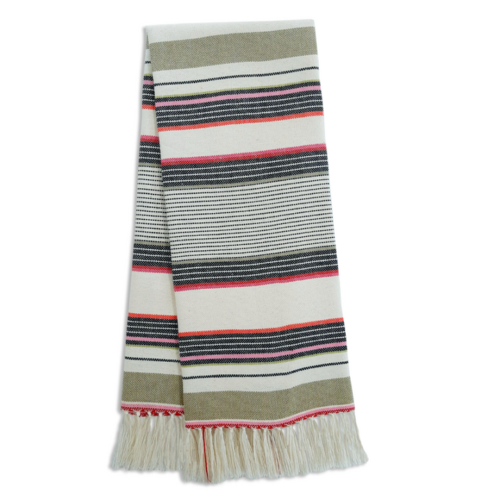 Macheo Multi Striped Tea Towel