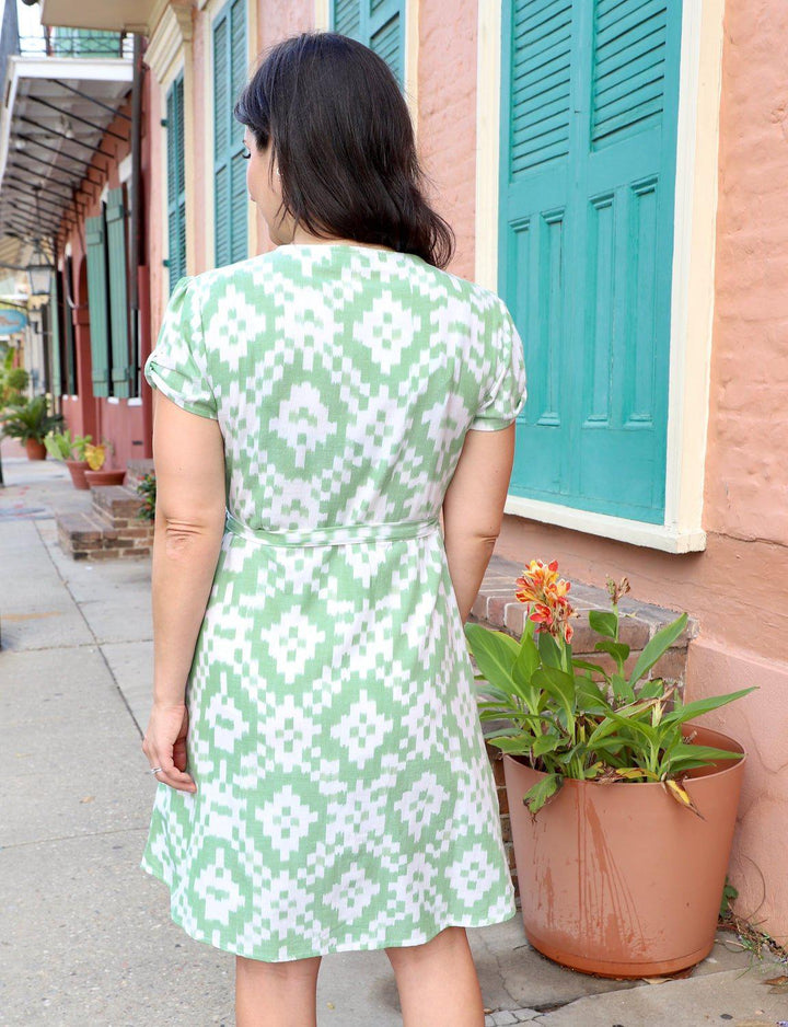 Mint Julep Organic Cotton Wrap Dress