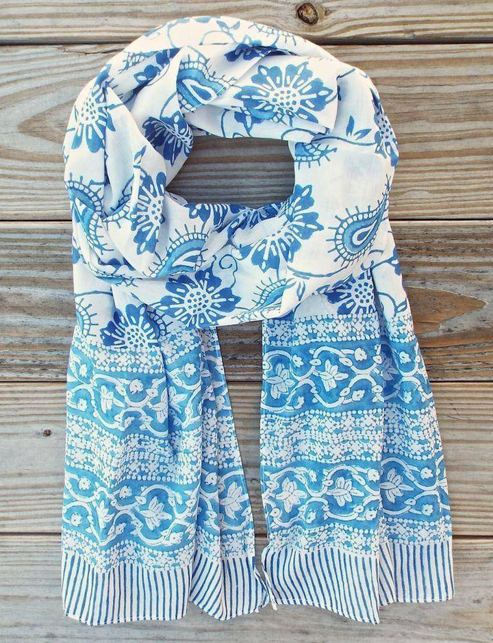 Mom's Favorite Blue Scarf