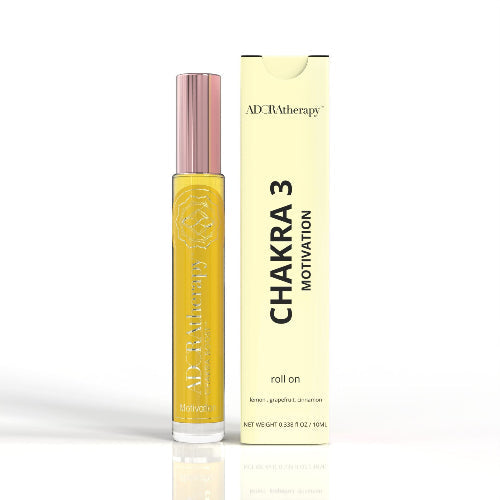 Chakra 3 Motivation Roll On Perfume Oil by Auratherapy