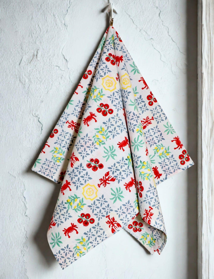 New Orleans Riviera Cotton Tea Towel