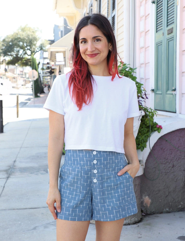 Nila Sky Organic Cotton Shorts