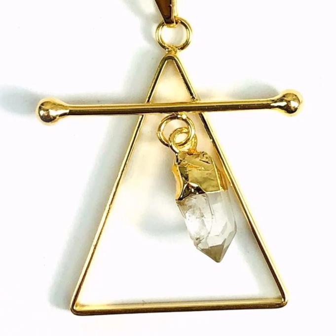 Clear Quartz / Gold - image 2