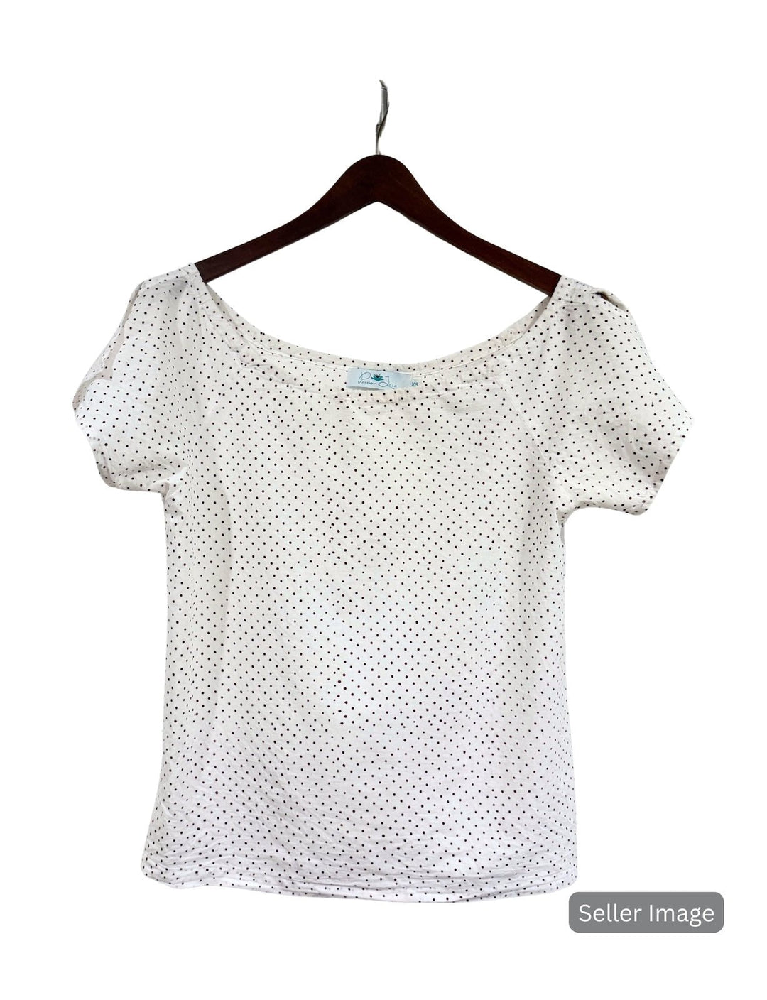 Red Polka Dot Top : Pre-Loved