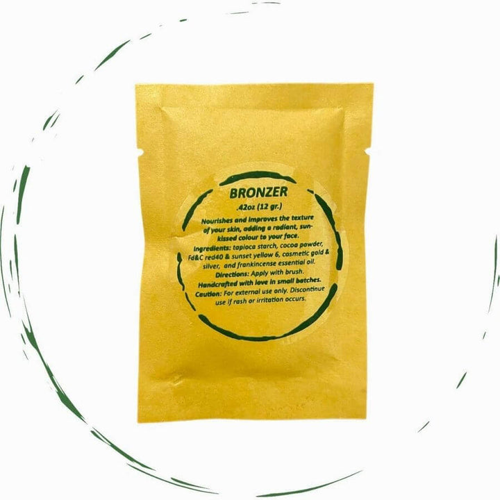 All-Natural Bronzer Loose Powder. Eco-Friendly.