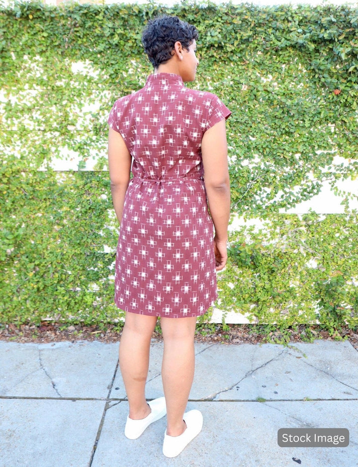 Rubina Button Dress : Pre-Loved