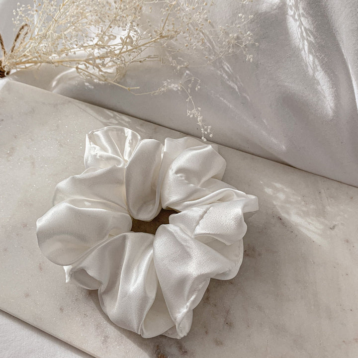 Satin Sweetheart Scrunchies