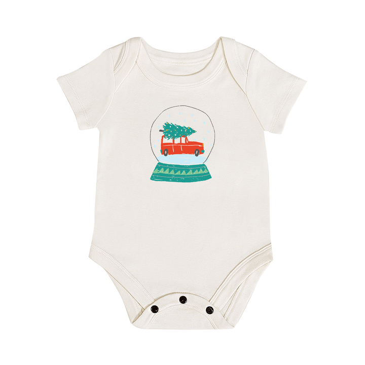 graphic bodysuit | snow globe