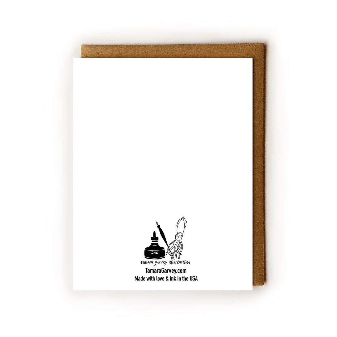 Holiday Pine Trees - Blank Card