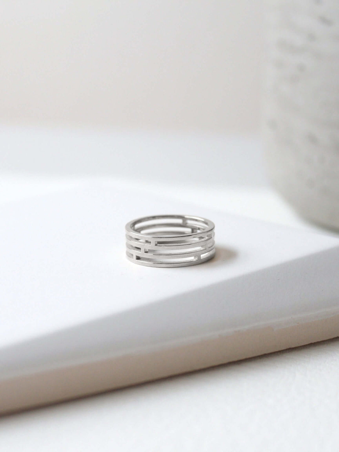 Tile Ring | Tile Patterned Ring
