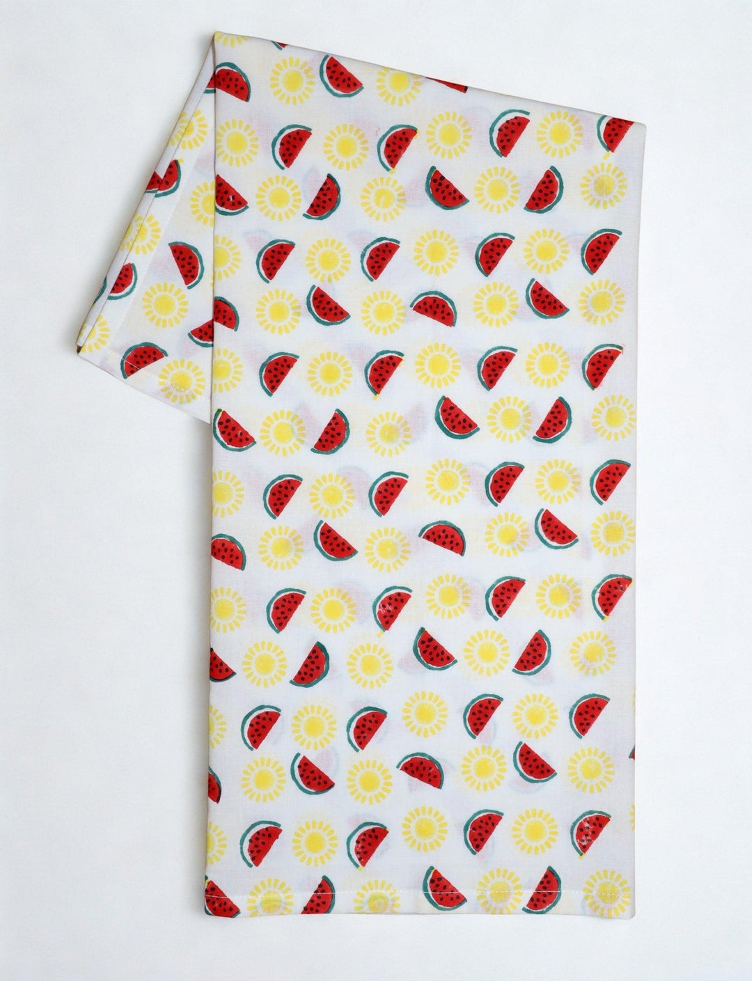 Watermelon & Sun Cotton Tea Towel