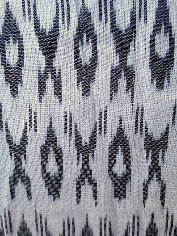 White Ikat Jacket : Pre-Loved