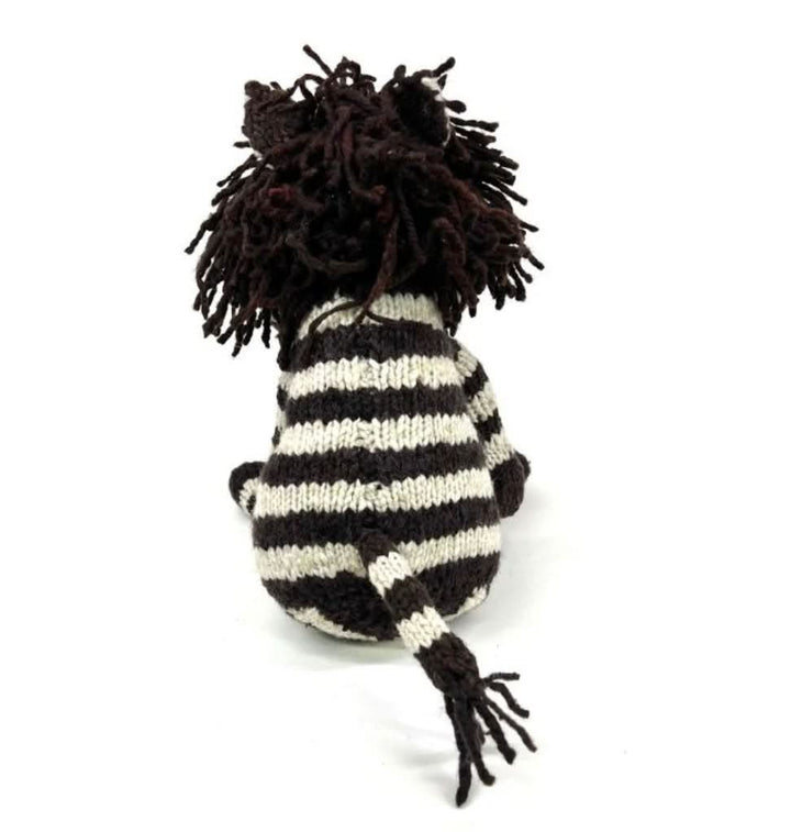 Wool Knit Buddy  | Zachary the Zebra